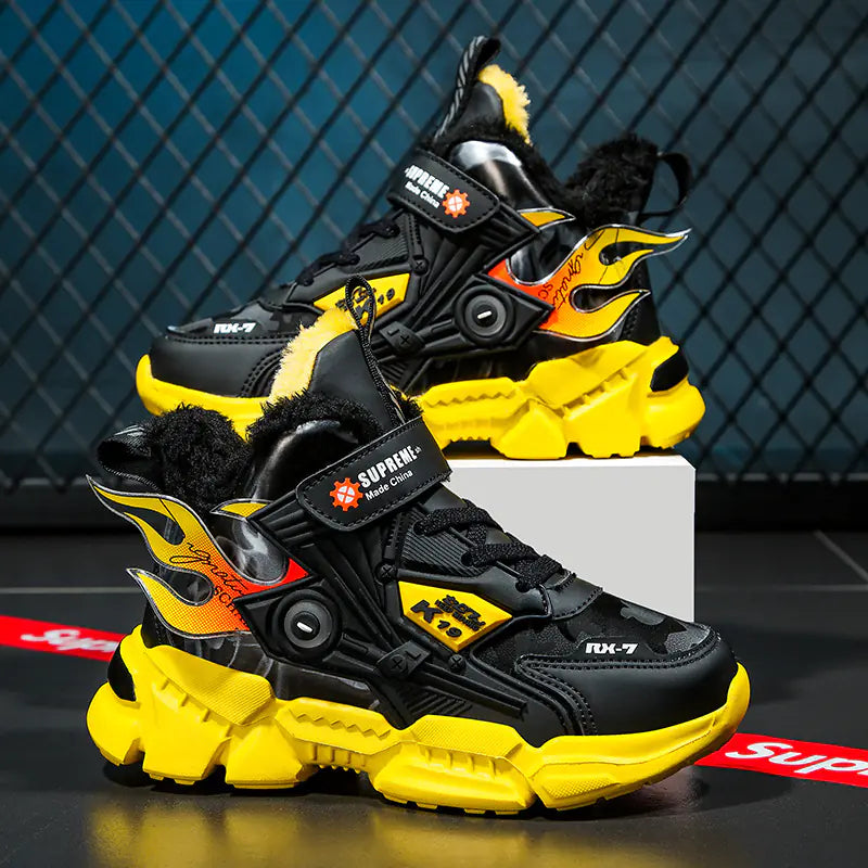 Winter New Waterproof Sports Shoes for Kids