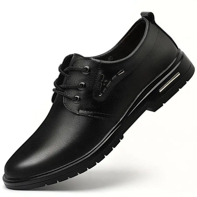 Men's Breathable Leather Shoes for Casual Business Wear