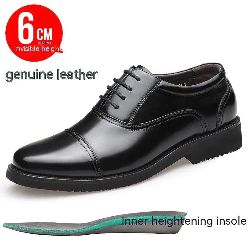 Genuine Leather Men's Business Casual Formal Shoes