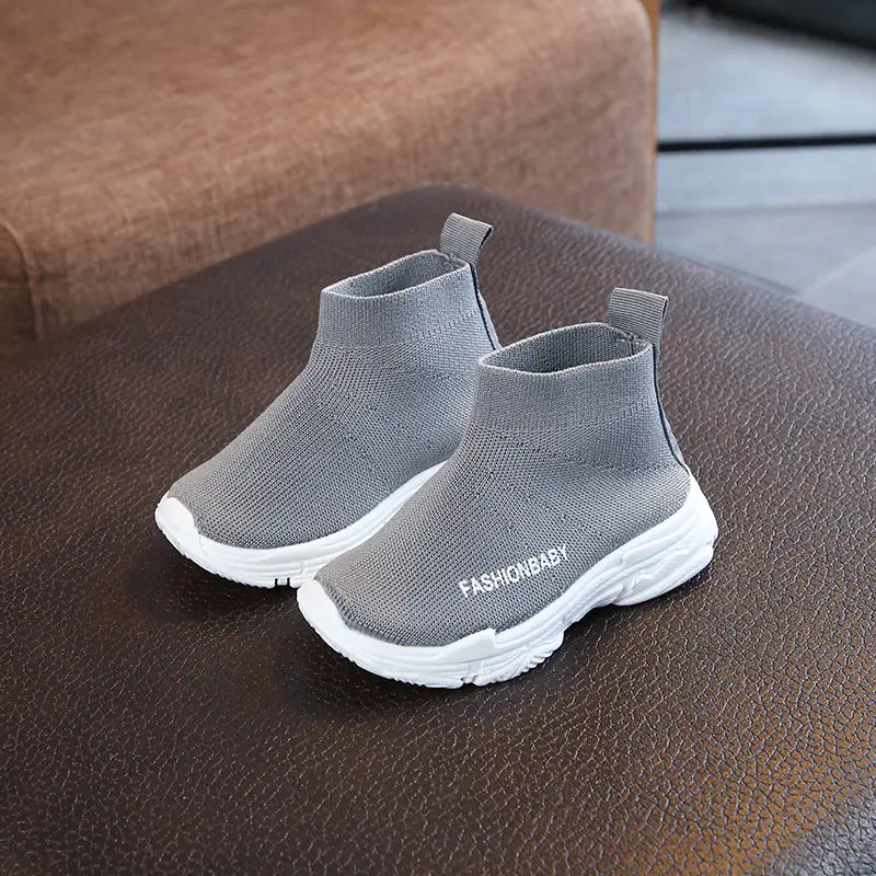Autumn Korean Style Kids' Breathable Sock Shoes