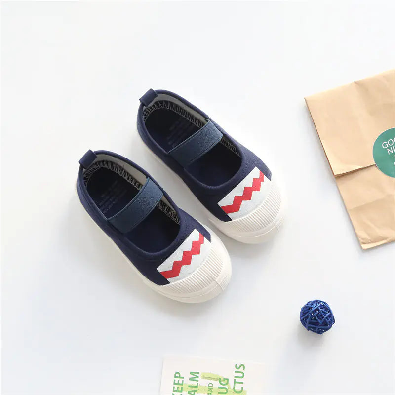 2020 Spring Korean Style Kids Canvas Shoes