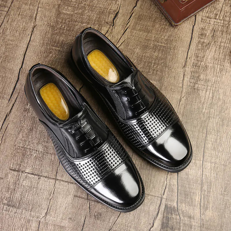 Genuine Leather Men's Business Casual Formal Shoes