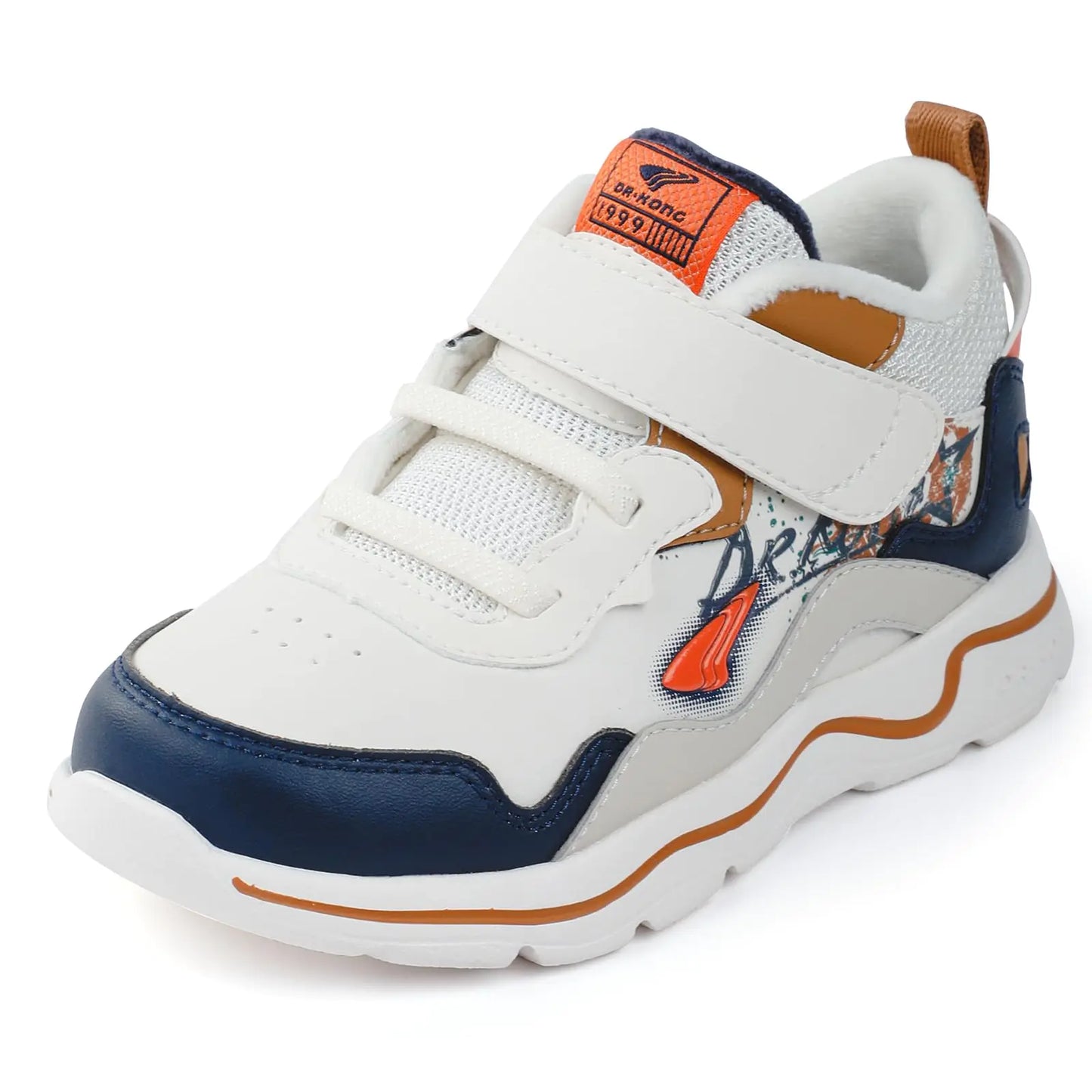 Dr Kong Toddler Shoes Kids Shoes for Boys and Girls Lightweight Durable Casual Athletic Kids Sneakers for Toddlers and Little Kids