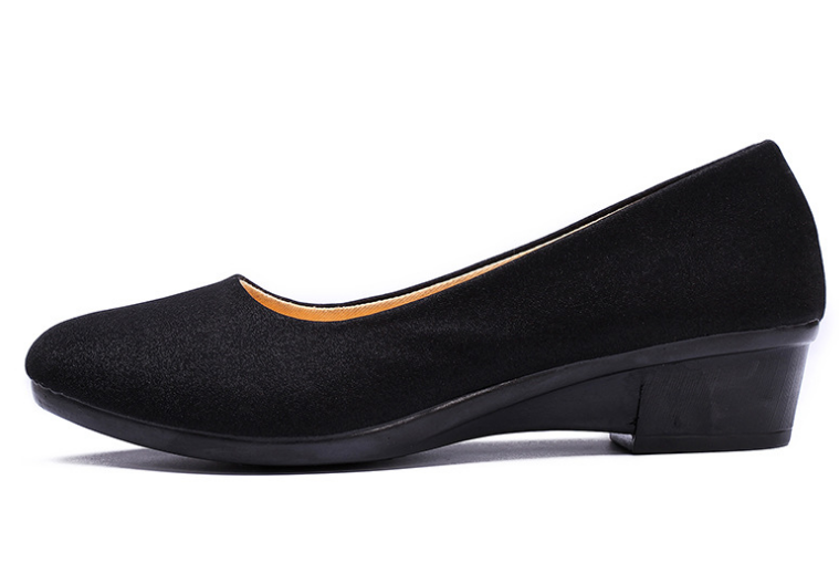 Wedge Shoes, Old Beijing Cloth Shoes, Soft Sole Shoes