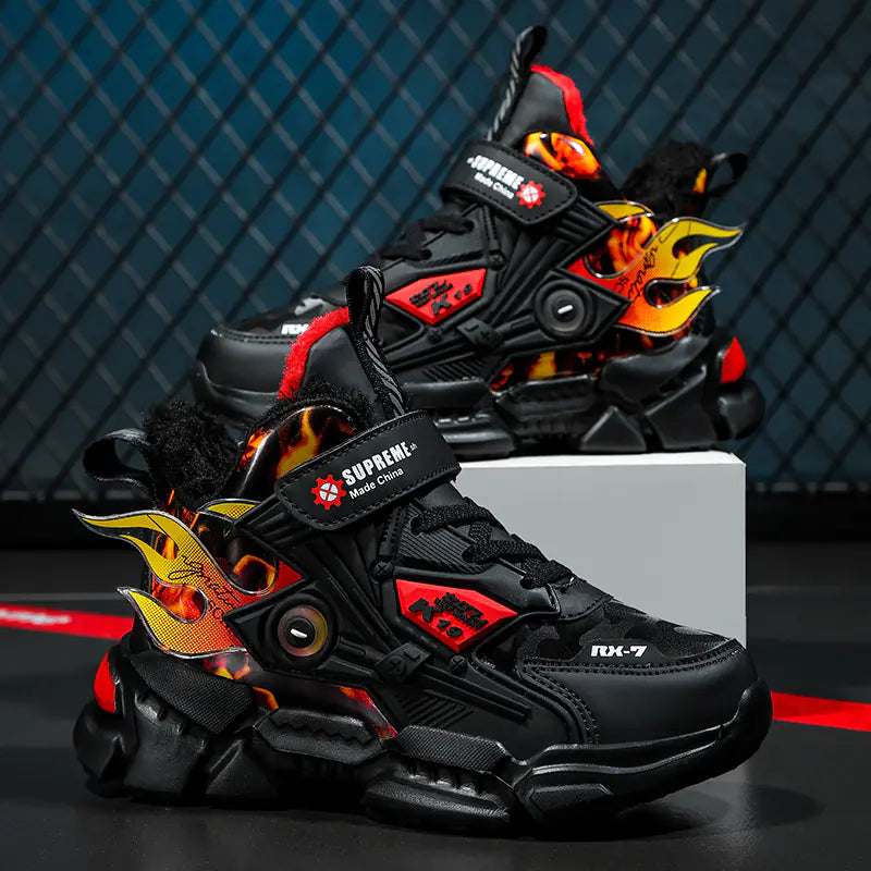 Winter New Waterproof Sports Shoes for Kids