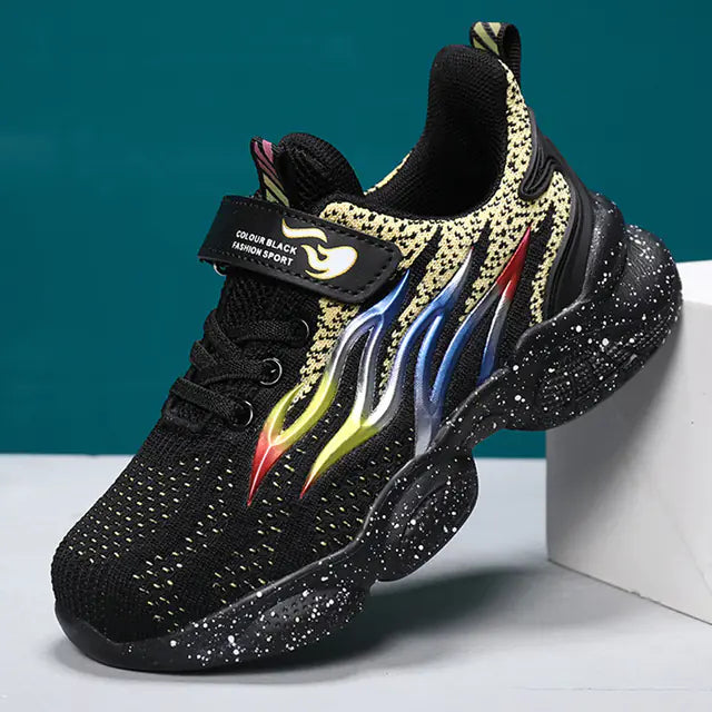 Boys' Sports Casual Shoes - Children's Rubber Training Shoes