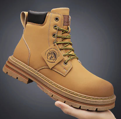 Vintage British Leather Boots for Men (One Pair)