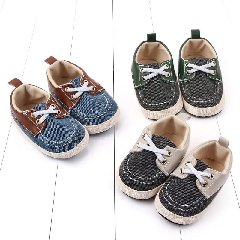 Patchwork Prewalker Sneaker Shoes for Kids