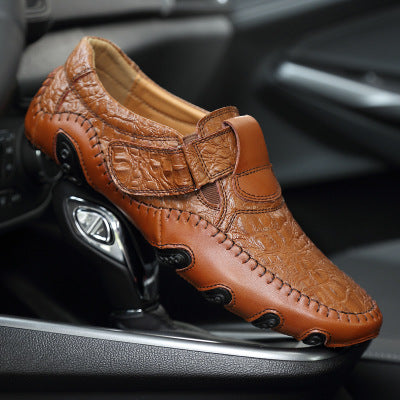 Octopus Shoes, Doudou Shoes, Leather Driving Shoes