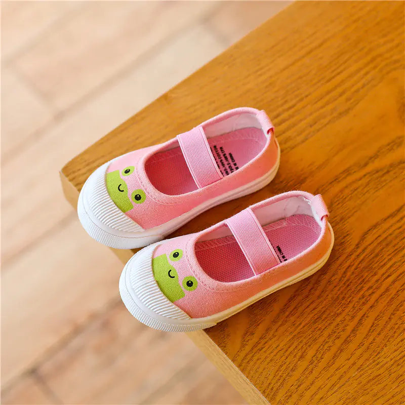 2020 Spring Korean Style Kids Canvas Shoes