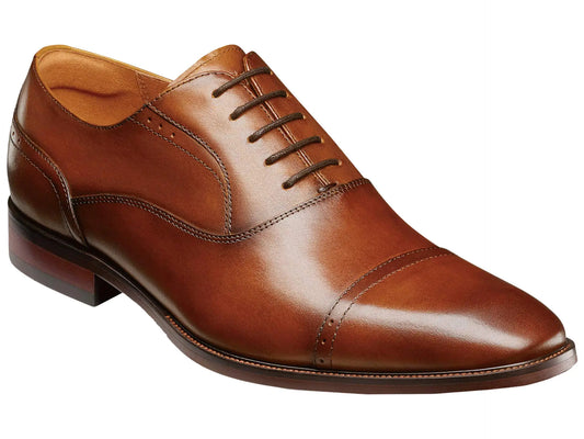 Florsheim Sorrento Cap Toe Oxford Mens Oxford 11 DM US Cognac