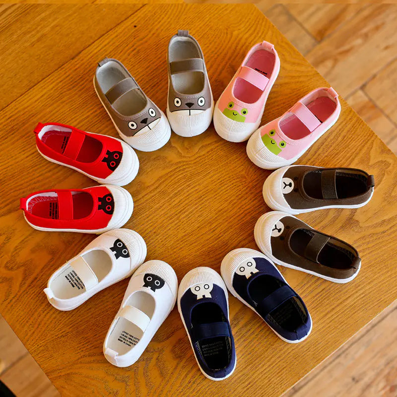 2020 Spring Korean Style Kids Canvas Shoes