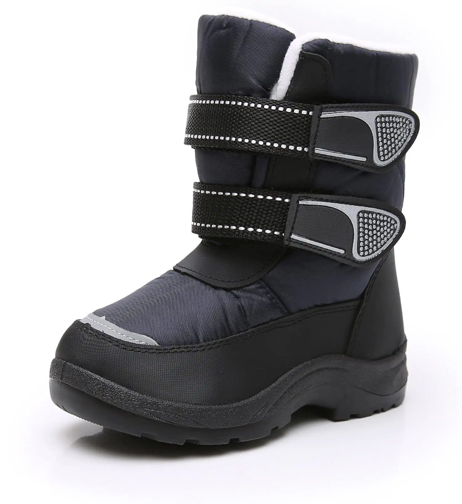 Blikcon Kids Boys Snow Boots Winter Waterproof Slip Resistant Cold Weather Boots (Toddler/Little Kid/Big Kid)