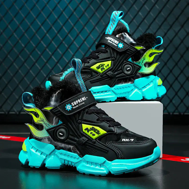 Winter New Waterproof Sports Shoes for Kids