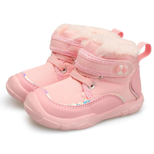 Centipede Demon Toddler Boots Boys Girls Winter Boots Waterproof Fleece Kids Baby Snow Boots Faux Fur Booties Warm Walking Shoes for Indoor Outdoor 5.5 Toddler