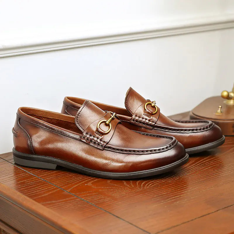 Business Casual Soft Cowhide Men's Shoes