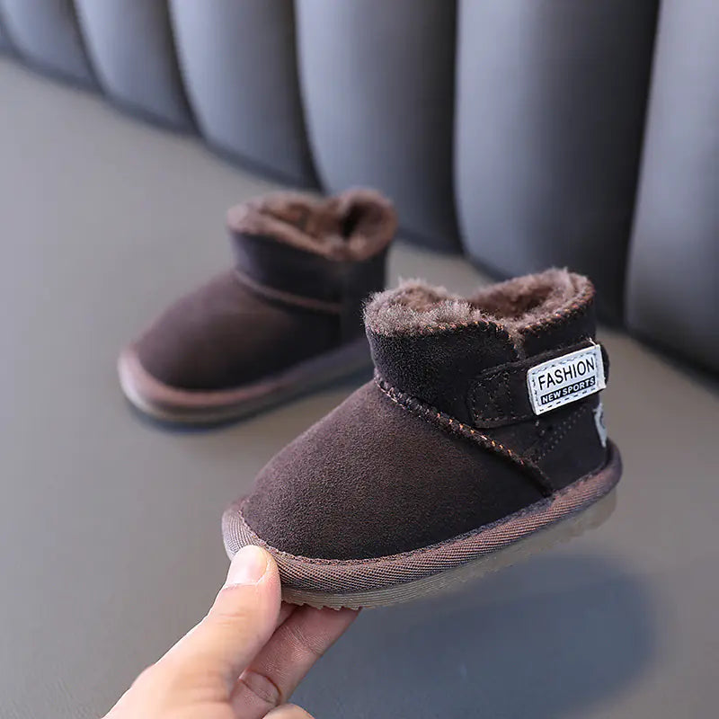 Winter Cashmere Snow Cotton Shoes for Kids