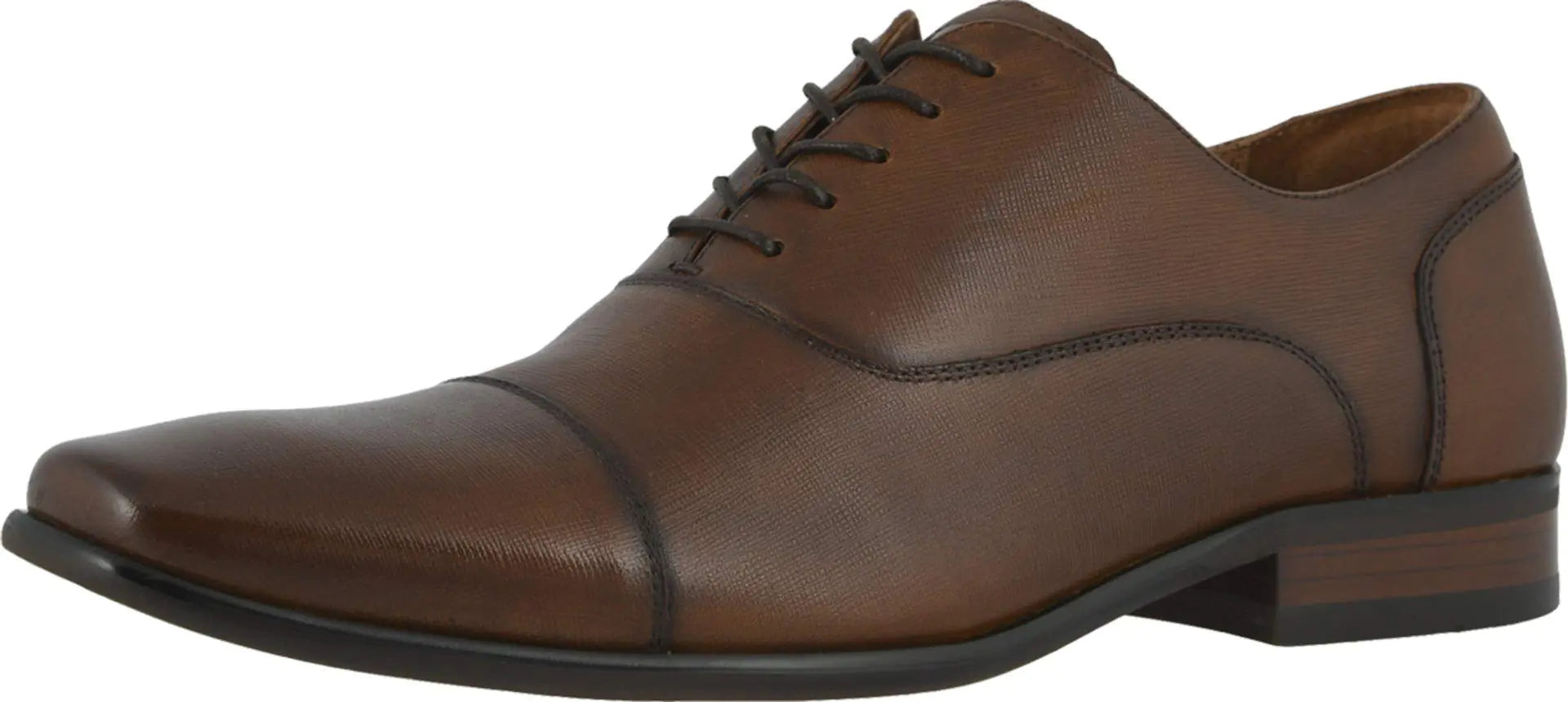 Florsheim Postino Cap Toe Balmoral Oxford Mens Oxford 14 DM US Cognac